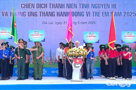 Lễ ra quân Chiến dịch Thanh niên tình nguyện hè 2025