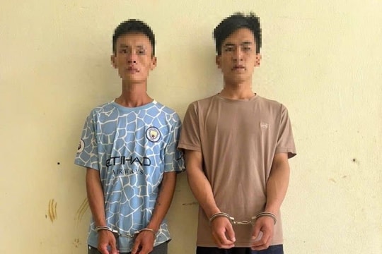 Bắt giữ 2 đối tượng trộm cắp hàng loạt xe máy