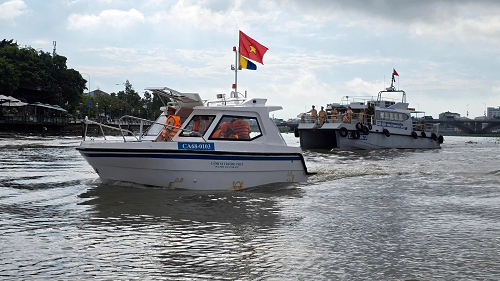 Kiên Giang mở cao điểm tổng kiểm soát phương tiện khai thác, vận chuyển cát, sỏi