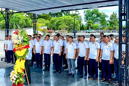 TAND hai cấp tỉnh Vĩnh Phúc: Tri ân các anh hùng liệt sĩ, tiếp nối truyền thống “uống nước nhớ nguồn”