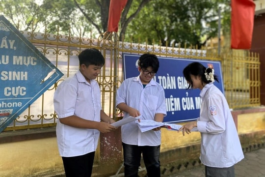 Ninh Bình: Gần 12.000 thí sinh bước vào Kỳ thi tuyển sinh lớp 10