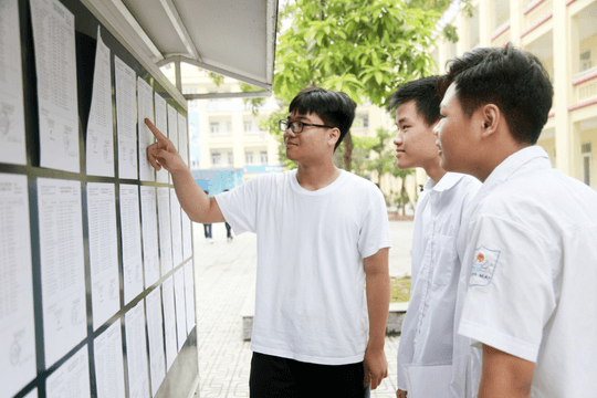 Công bố 201 điểm thi vào lớp 10 trung học phổ thông không chuyên trên địa bàn Thủ đô
