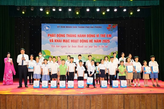 Hải Phòng: Hơn 5.000 trẻ em có hoàn cảnh đặc biệt cần được quan tâm, hỗ trợ