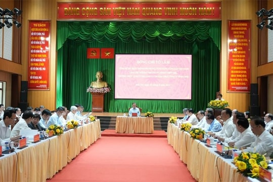 Tổng Bí thư Tô Lâm làm việc với Ban Thường vụ Tỉnh ủy Bến Tre, Trà Vinh và Vĩnh Long