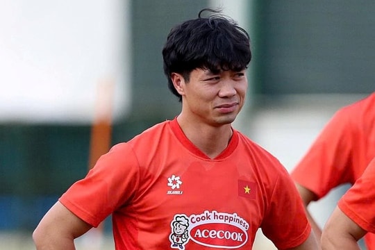 Công Phượng lỡ hẹn cùng đội tuyển Việt Nam