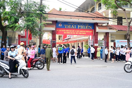Gần 26.000 học sinh thành phố Cảng bước vào kỳ thi lớp 10 THPT