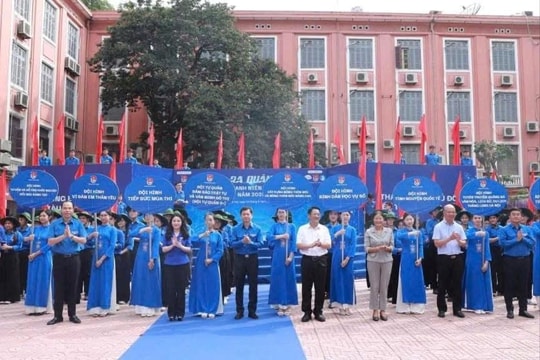 Tuổi trẻ Hà Nội ra quân Chiến dịch Thanh niên tình nguyện hè 2025