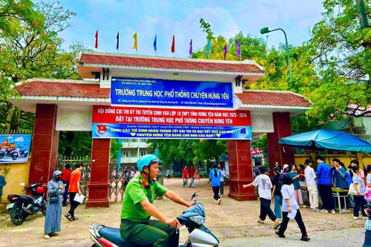 Hưng Yên: Kỳ thi tuyển sinh vào lớp 10 THPT diễn ra an toàn, nghiêm túc