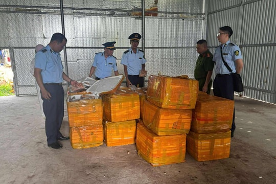 Hơn 1 tấn trứng gà non chưa rõ nguồn gốc bị tạm giữ