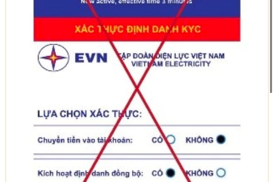 Cài đặt phần mềm điện lực giả mạo, người phụ nữ bị lừa hơn 1 tỷ đồng