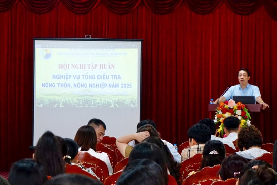 Thái Nguyên: Tổng điều tra dân số nông thôn, nông nghiệp 2025