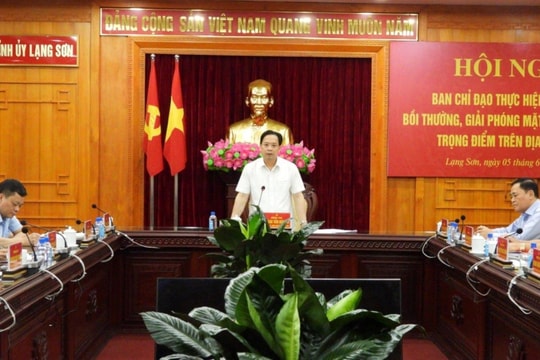 Lạng Sơn quyết tâm giải phóng xong mặt bằng dự án cao tốc trước ngày 15/6