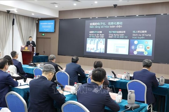 Tăng cường hợp tác tư pháp Việt Nam - Trung Quốc