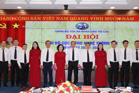 Chi bộ Cục Công nghệ thông tin khẳng định vai trò hạt nhân chính trị