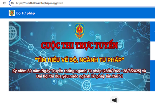 Hải Phòng phát động cuộc thi “Tìm hiểu về Bộ, ngành Tư pháp”