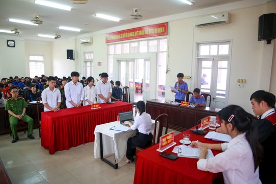 Phiên tòa giả định tuyên truyền pháp luật phòng, chống tội phạm ma túy