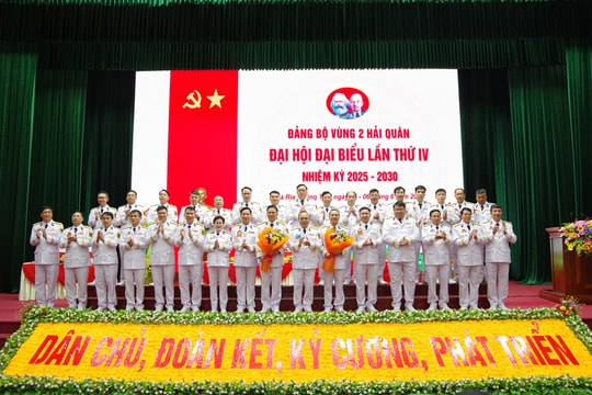 Đại hội đại biểu Đảng bộ Vùng 2 Hải quân nhiệm kỳ 2025-2030