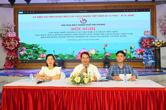 Hải Phòng: Tọa đàm, khen thưởng dân dịp Ngày Báo chí cách mạng Việt Nam