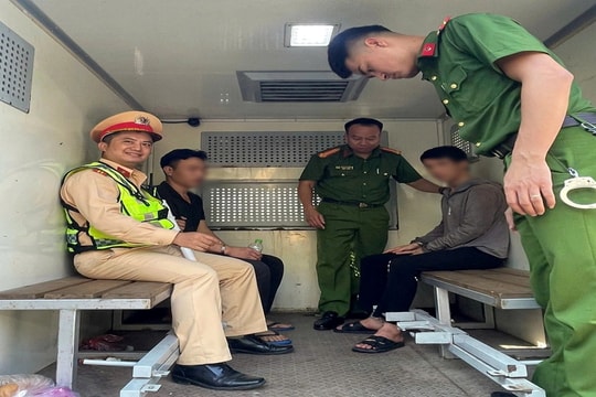 Hai phạm nhân trốn trại bị bắt sau vài giờ vượt ngục