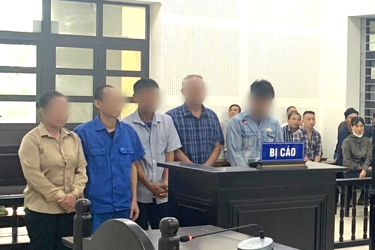 Trộm hơn 11 tấn sắt phế liệu, 5 đối tượng lĩnh án