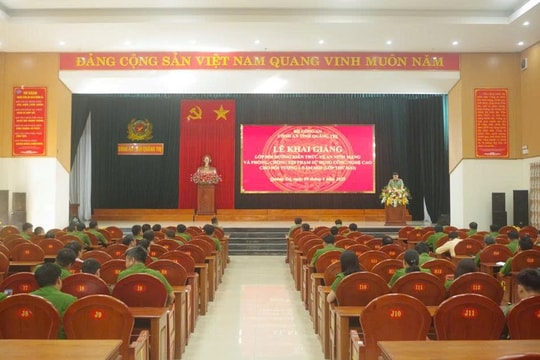 Quảng Trị tập huấn kỹ năng phòng, chống tội phạm công nghệ cao cho cán bộ công an