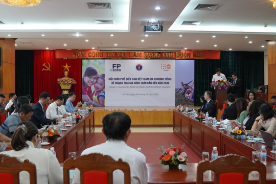 Công bố cam kết quốc gia về chương trình kế hoạch hóa gia đình toàn cầu đến 2030
