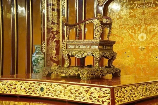 Đã có phương án phục chế Ngai vua triều Nguyễn