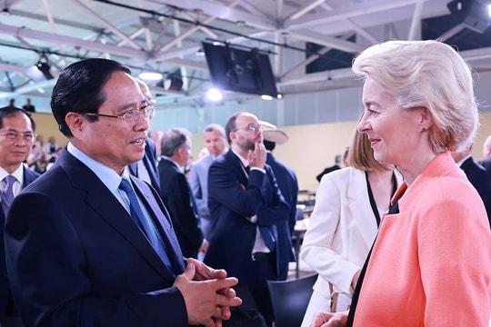 Thủ tướng Phạm Minh Chính gặp Lãnh đạo EU tại Hội nghị Đại dương Liên Hợp Quốc: Tăng cường hợp tác song phương