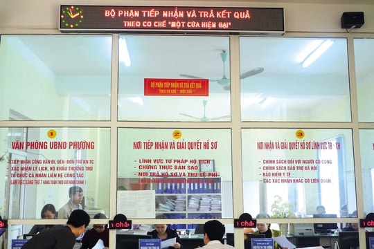 Quy định mới về "bộ phận một cửa" sau sáp nhập