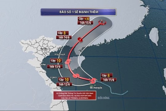 Quảng Bình: Kích hoạt các phương án ứng phó khẩn cấp cơn bão số 1