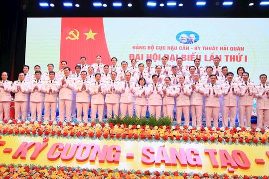 Đại hội đại biểu Đảng bộ Cục Hậu cần – Kỹ thuật Hải quân lần thứ I thành công tốt đẹp