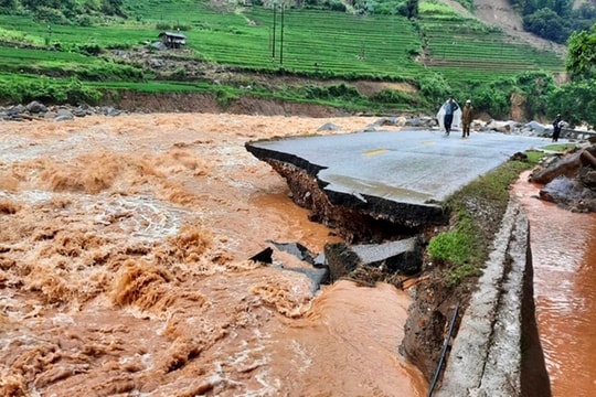Cần đặc biệt chú ý các công trình ở miền núi hay có lũ đột xuất