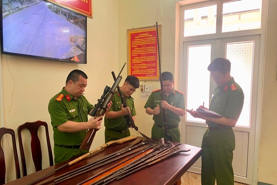 Loại bỏ súng tự chế, vũ khí ra khỏi xã hội