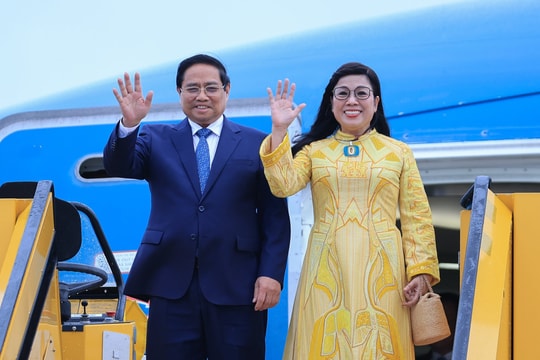 Thủ tướng Phạm Minh Chính tới Stockholm, bắt đầu thăm chính thức Thuỵ Điển