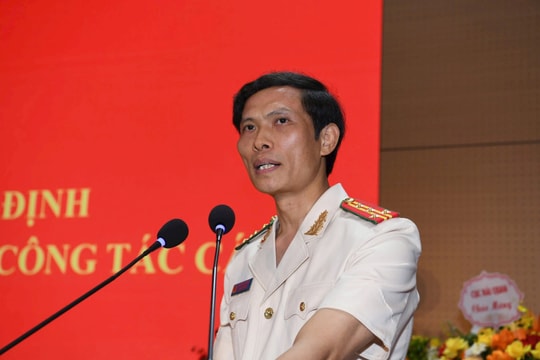 Cục Cảnh sát điều tra tội phạm về ma túy có tân Cục trưởng