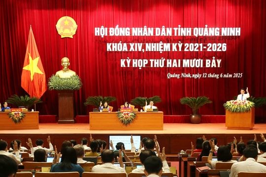 HĐND tỉnh Quảng Ninh thông qua 3 Nghị quyết quan trọng tại kỳ họp thứ 27