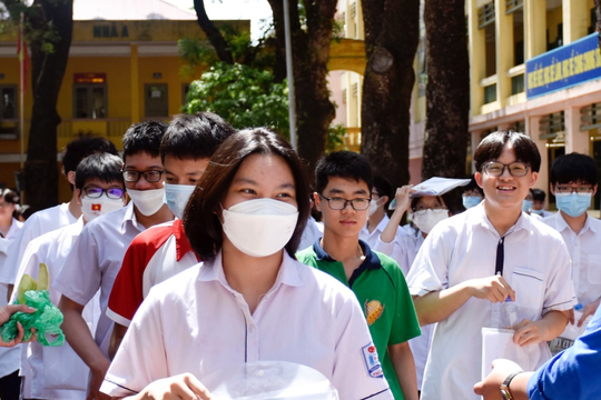 Hà Nội công bố điểm thi và điểm chuẩn lớp 10 từ ngày 4 đến 6/7