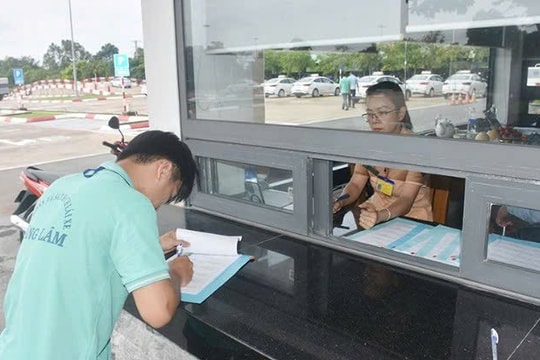 Công an tỉnh Bà Rịa - Vũng Tàu tổ chức kỳ sát hạch lái xe ô tô đầu tiên