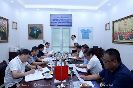 Tăng cường công tác phòng chống tiêu cực trong bóng đá