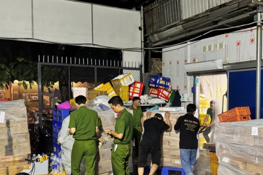 TP. Hồ Chí Minh: Phát hiện gần 70 tấn nội tạng, thịt động vật không rõ nguồn gốc