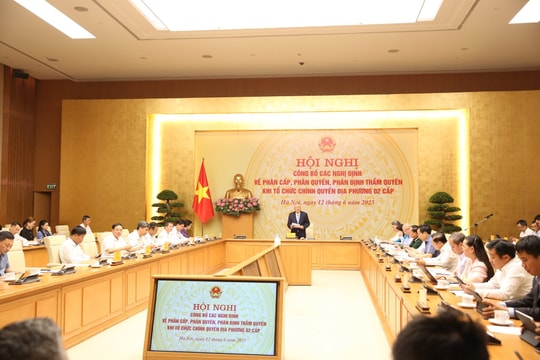 Chỉ đạo, điều hành của Chính phủ, Thủ tướng Chính phủ ngày 13/6/2025