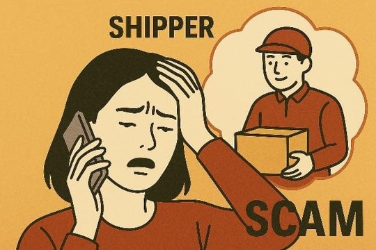 Sập bẫy 'shipper giả', người phụ nữ mất hơn 600 triệu đồng