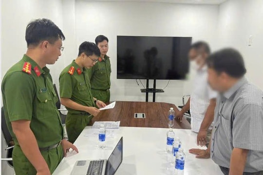 Khởi tố 17 bị can lập khống phiếu kết quả quan trắc môi trường