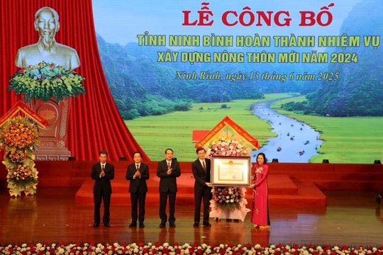Ninh Bình hoàn thành xây dựng nông thôn mới