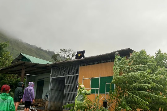 Kon Tum: Khẩn trương khắc phục hậu quả do ảnh hưởng bão số 1