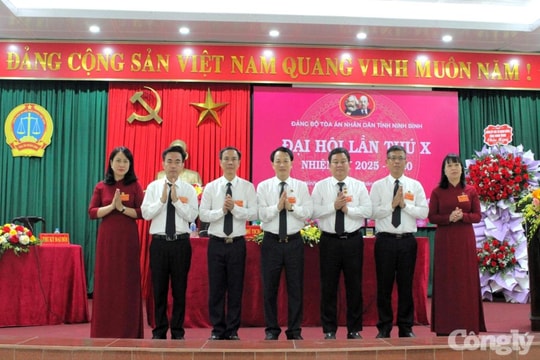 Đại hội Đảng bộ TAND tỉnh Ninh Bình lần thứ X