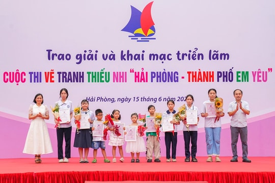 Hải Phòng tổ chức triển lãm vẽ tranh thiếu nhi hè 2025