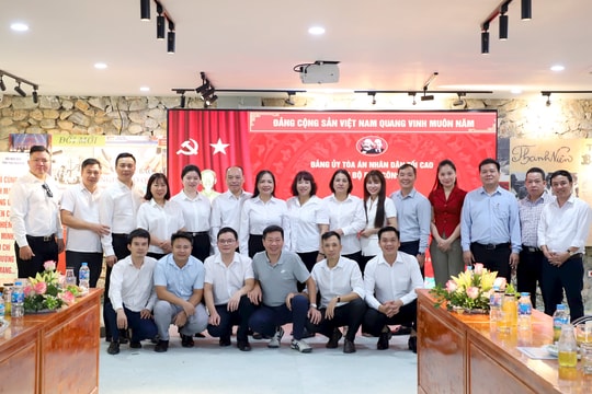 Chi bộ Báo Công lý tổ chức sinh hoạt chuyên đề hướng tới 100 năm Ngày Báo chí Cách mạng Việt Nam