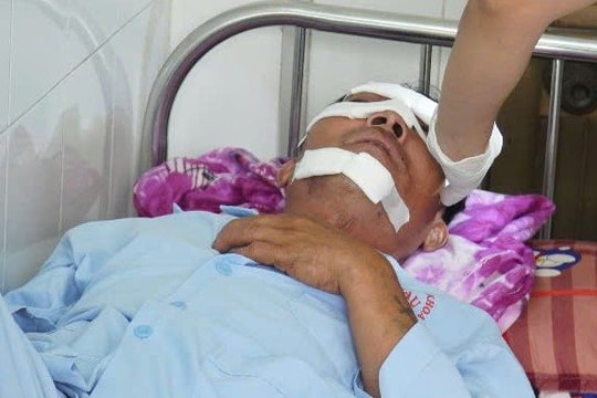 Người đàn ông bị cánh quạt máy bay không người lái chém trọng thương