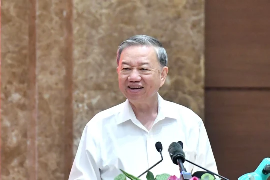 Tổng Bí thư Tô Lâm làm việc với Ban Thường vụ Thành ủy Hà Nội